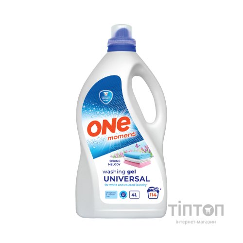 Гель для прання One Moment Universal Spring Melody 4 л (4820096036877)