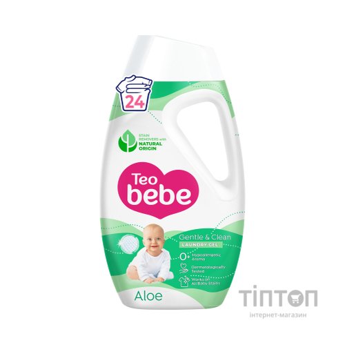 Гель для прання Teo bebe Gentle & Clean Aloe 1080 мл (3800024048760)