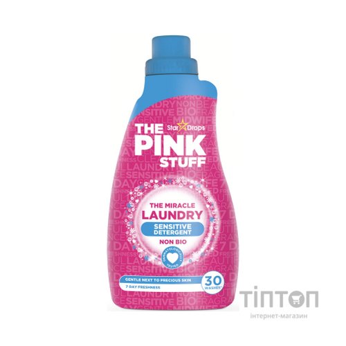 Гель для прання The Pink Stuff Sensitive Non Bio 960 мл (5060033820841)
