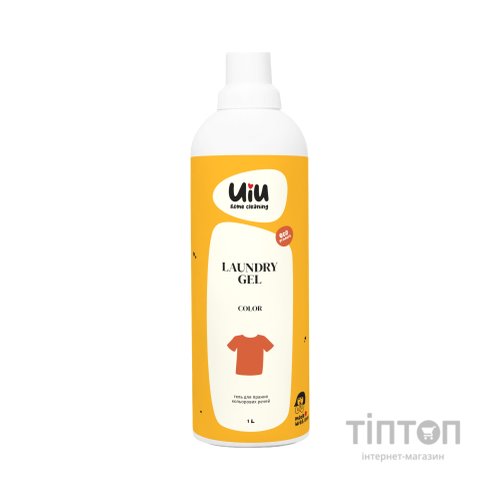 Гель для прання UIU Color для кольорових речей 1 л (4820152332950)