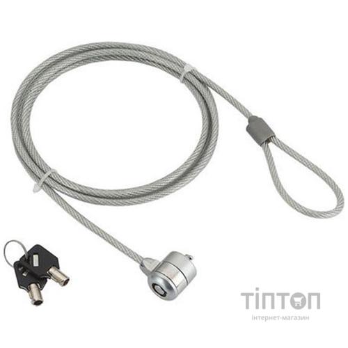 Тросик із замком до ноутбука Gembird із замком та 2 ключі (LK-K-01)