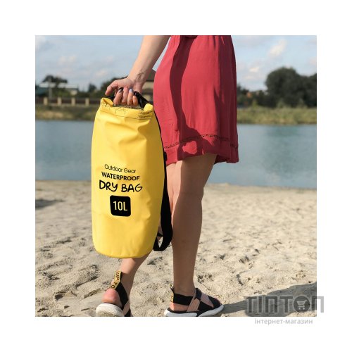 Гермомішок Armorstandart Waterproof Outdoor Gear 10L Yellow (ARM59237)