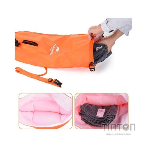 Гермомішок Naturehike Буй NH17S001-G 18л Помаранчевий (6927595717943)
