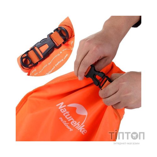 Гермомішок Naturehike Буй NH17S001-G 18л Помаранчевий (6927595717943)