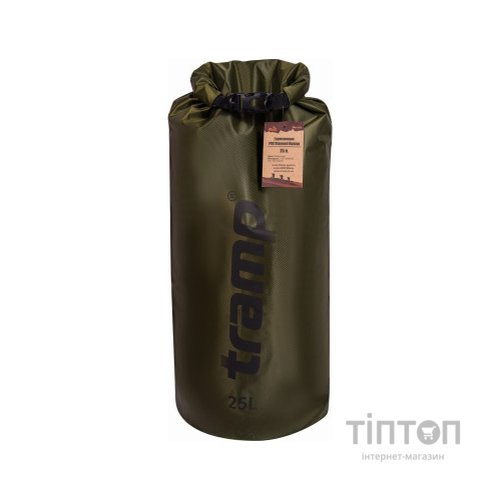Гермомішок Tramp PVC Diamond Rip-Stop 25л Olive (UTRA-118-olive)