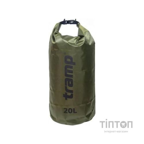 Гермомішок Tramp PVC Diamond Rip-Stop оливковый 20л (UTRA-113-olive)