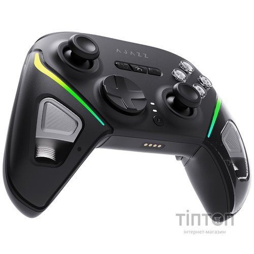 Геймпад Ajazz GP100 2.4G/BT/USB Switch/PC/iOS/Android RGB Black (GP100-B)