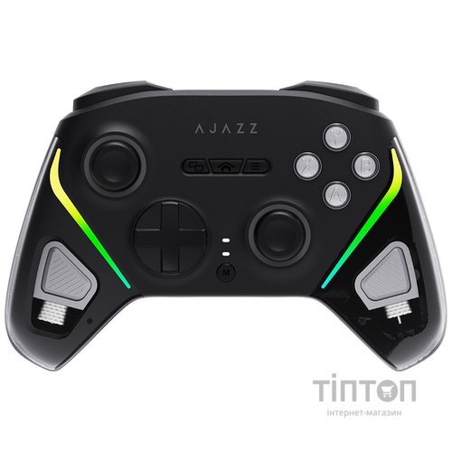 Геймпад Ajazz GP100 2.4G/BT/USB Switch/PC/iOS/Android RGB Black (GP100-B)