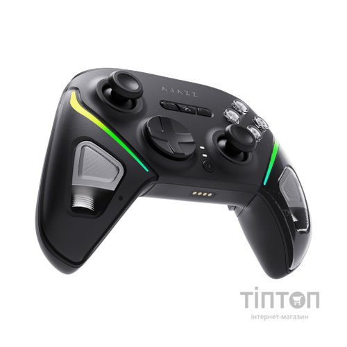 Геймпад Ajazz GP100S 2.4G/BT/USB Switch/PC/iOS/Android RGB Black (GP100S-B)