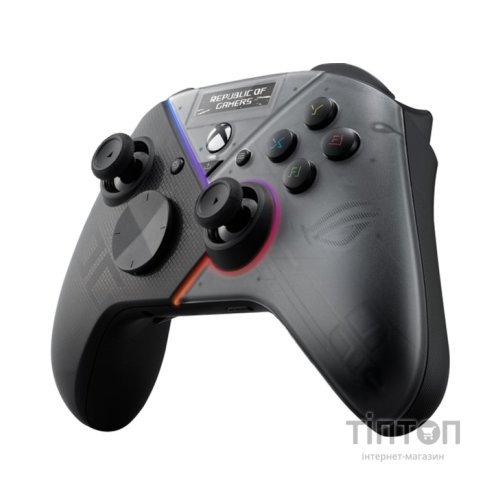 Геймпад ASUS ROG Raikiri Pro USB-С/BT/Wireless Black (90GC00W0-BGP000)