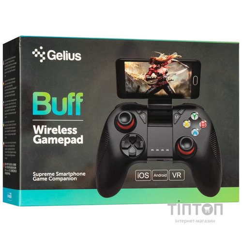Геймпад бездротовий Gelius Pro Buff GP-WG001 Чорний