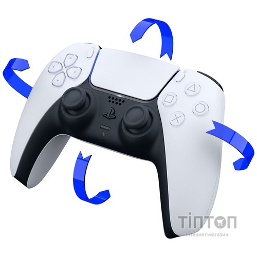 Геймпад бездротовий PlayStation 5 DualSense Bluetooth White