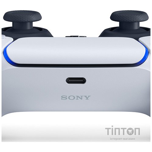 Геймпад бездротовий PlayStation 5 DualSense Bluetooth White