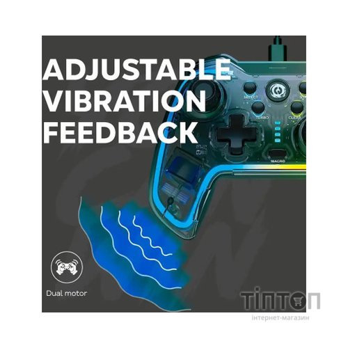 Геймпад Canyon Brighter GP-02 Wired RGB 4in1 PS3/Android BOX-TV/Nintendo Crystal (CND-GP02)