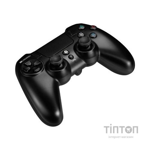 Геймпад Canyon CND-GPW5 Wireless PS4/PC Black (CND-GPW5)
