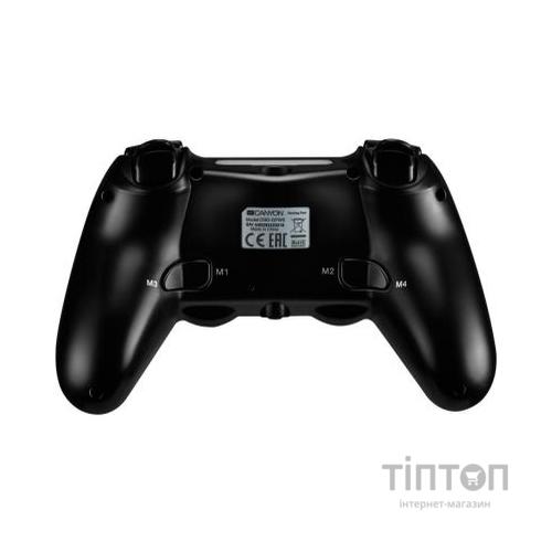 Геймпад Canyon CND-GPW5 Wireless PS4/PC Black (CND-GPW5)