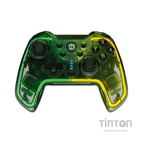 Геймпад Canyon GPW-02 Brighter Wireless RGB 5in1 iOS/Nintendo Crystal (CND-GPW02)