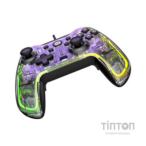 Геймпад Canyon GPW-02 Brighter Wireless RGB 5in1 iOS/Nintendo Crystal (CND-GPW02)