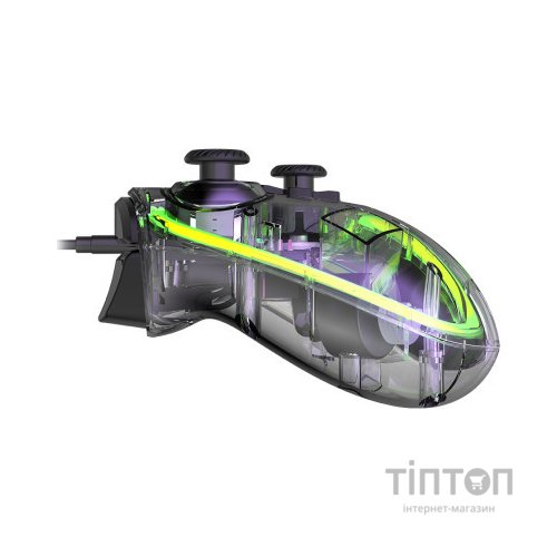 Геймпад Canyon GPW-02 Brighter Wireless RGB 5in1 iOS/Nintendo Crystal (CND-GPW02)