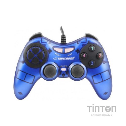 Геймпад Esperanza Fighter PC Blue (EGG105B)