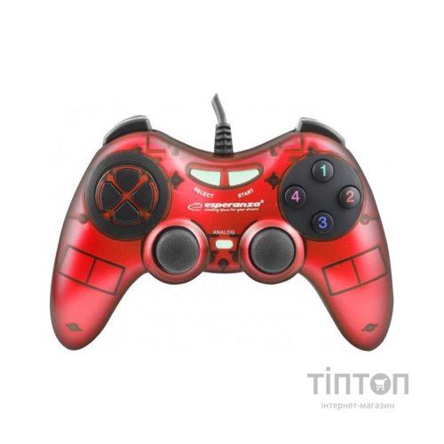 Геймпад Esperanza Fighter PC Red (EGG105R)