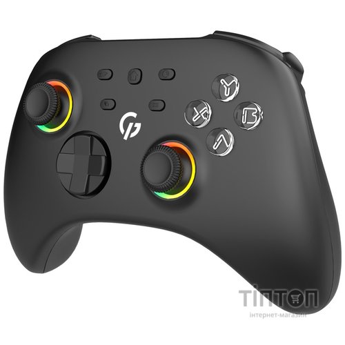 Геймпад GamePro GPX13B 2.4G/BT 5.1/USB/PC/iOS/Android RGB Black (GPX13B)
