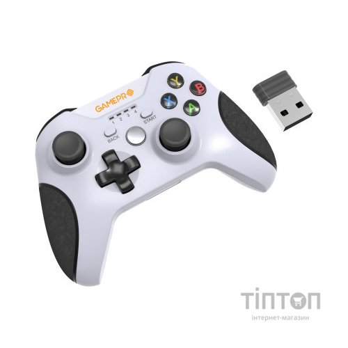 Геймпад GamePro MG650W PS3/Android Wireless White/Black (MG650W)