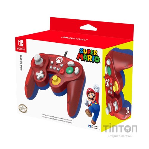 Геймпад Hori Battle Pad (Mario) for Nintendo Switch (NSW-107U)