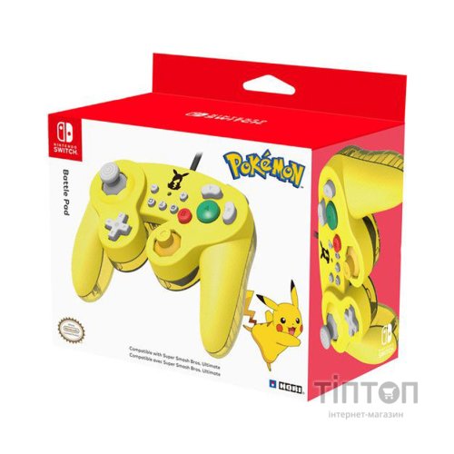 Геймпад Hori Battle Pad (Pikachu) for Nintendo Switch (NSW-109U)