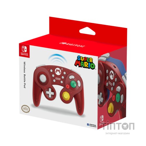 Геймпад Hori for Nintendo Switch Hori Wireless Battle Pad (Mario) (NSW-273U)