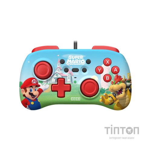 Геймпад Hori Horipad Mini (Super Mario) для Nintendo Switch Blue/Red (NSW-276U)