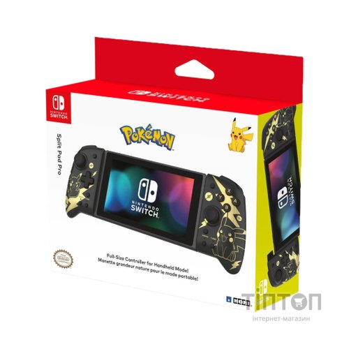 Геймпад Hori Split Pad Pro (Pokemon Pikachu Black Gold) for Nintendo (NSW-295U)