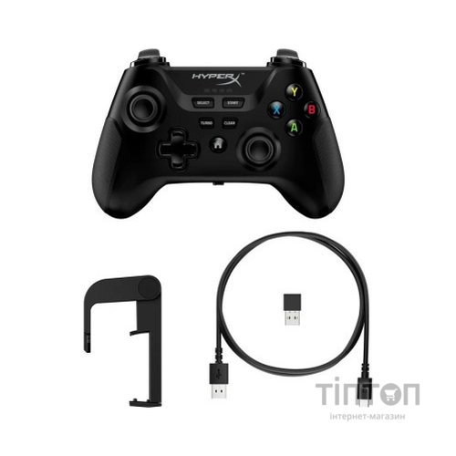 Геймпад HyperX Clutch cross-platform Wireless /Bluetooth/USB-A Black (516L8AA)