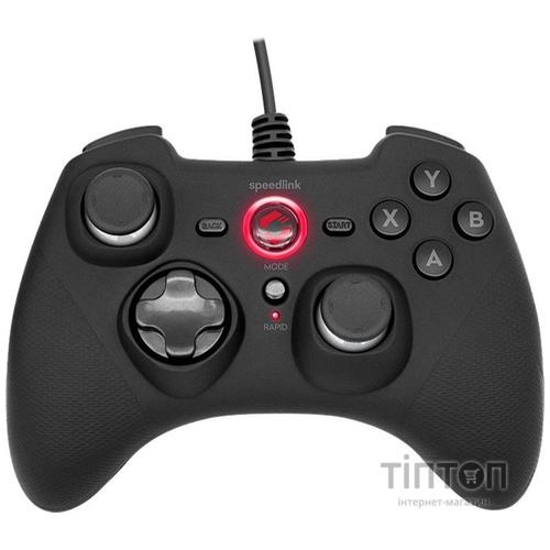 Геймпад Speedlink RAIT PC/PS3/Switch Black (SL-650010-BK)