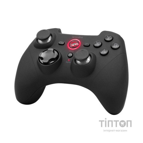 Геймпад Speedlink RAIT Wireless for PC/PS3/Switch/OLED Rubber-Black (SL-650110-BK)