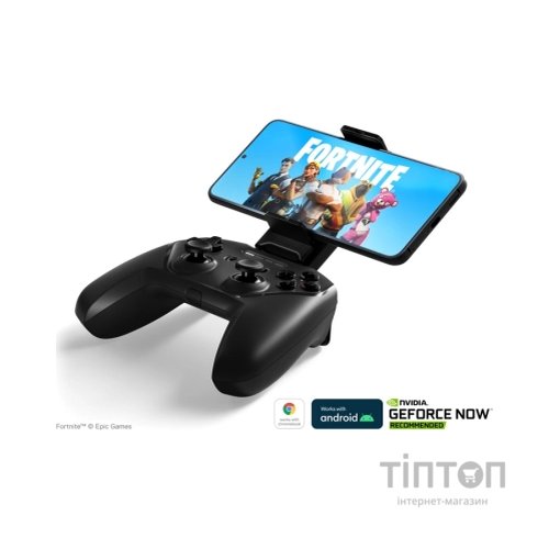 Геймпад SteelSeries Stratus+ для Windows/Android/Chromebook Black (69076)