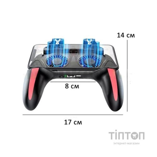 Геймпад XO H10 з Power Bank 2500 mAh Black (XO-H10)