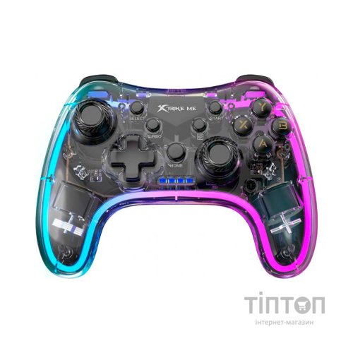 Геймпад Xtrike ME GP-52 Bluetooth RGB PS4/IOS/Android/PC/Nintendo (GP-52)