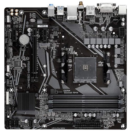 GIGABYTE A520M DS3H AC