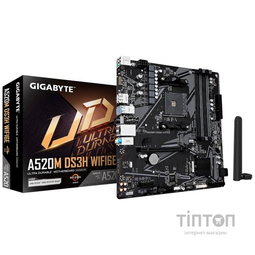 GIGABYTE A520M DS3H WIFI6E