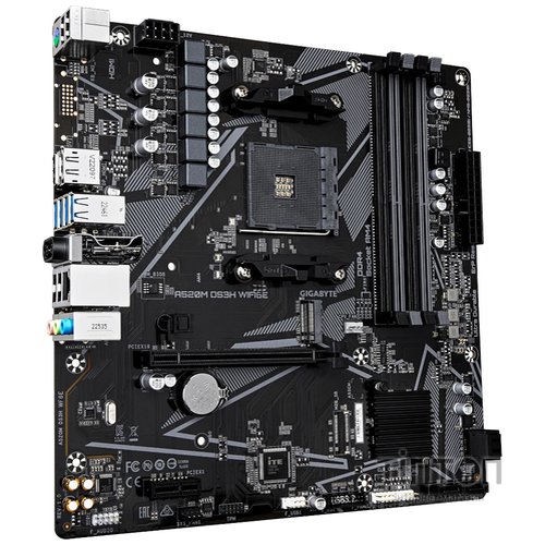 GIGABYTE A520M DS3H WIFI6E