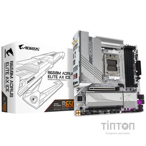 GIGABYTE B650M AORUS ELITE AX ICE