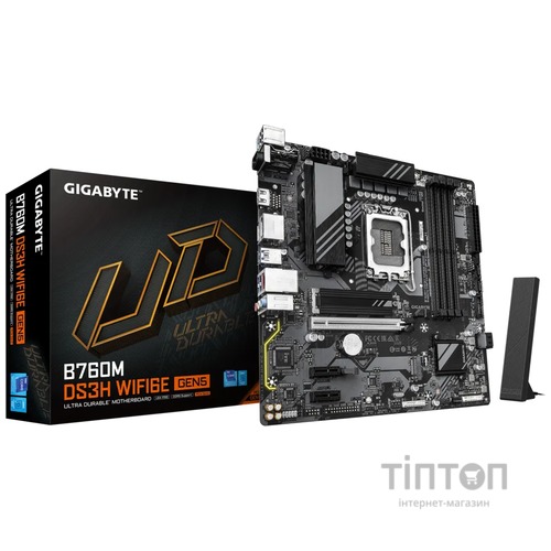 GIGABYTE B760M DS3H WIFI6E GEN5