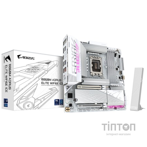 GIGABYTE B860M AORUS ELITE WIFI6E ICE