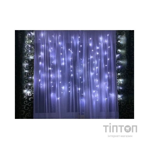 Гірлянда BPNY штора White 144 LED,1.2Мх1.5М, 220V, 8.6W (102971)