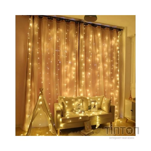 Гірлянда BPNY штора White 240 LED, 3Мх2М, 220V, 14,4W (116019)
