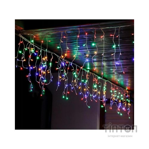Гірлянда ColorWay Бахрома 3мx0.6м 100Led IP20 кольорова (CW-GF-100L36VMC)