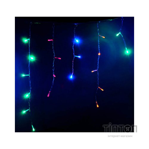 Гірлянда ColorWay Бахрома 3мx0.6м 100Led IP20 кольорова (CW-GF-100L36VMC)