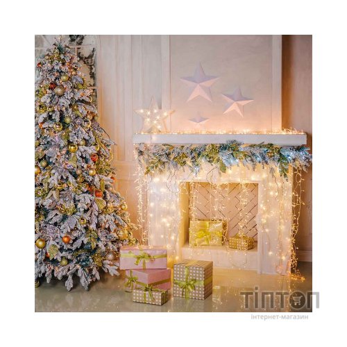 Гірлянда ColorWay Бахрома 3мx0.6м 100Led IP20 кольорова (CW-GF-100L36VMC)