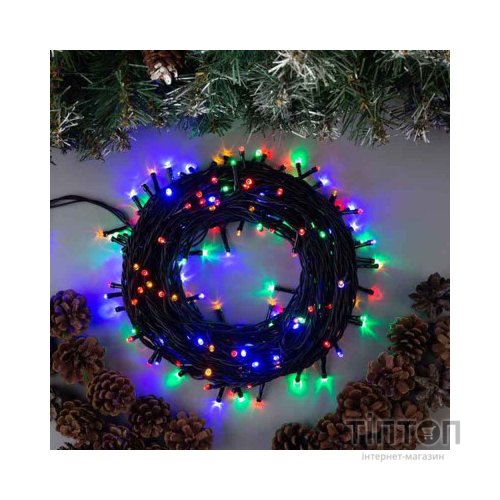 Гірлянда ColorWay LED 200 20м 8 функцій Color 220V (CW-G-200L20VMC)